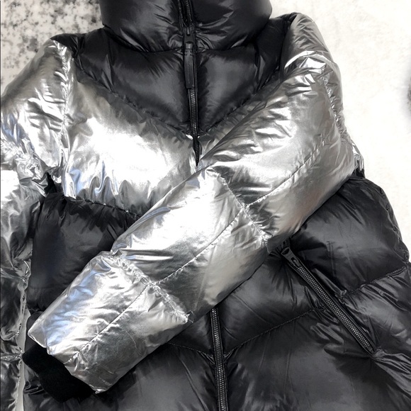 MACKAGE Luxe Metallic Down ‘JESS’ Puffer - Picture 11 of 16